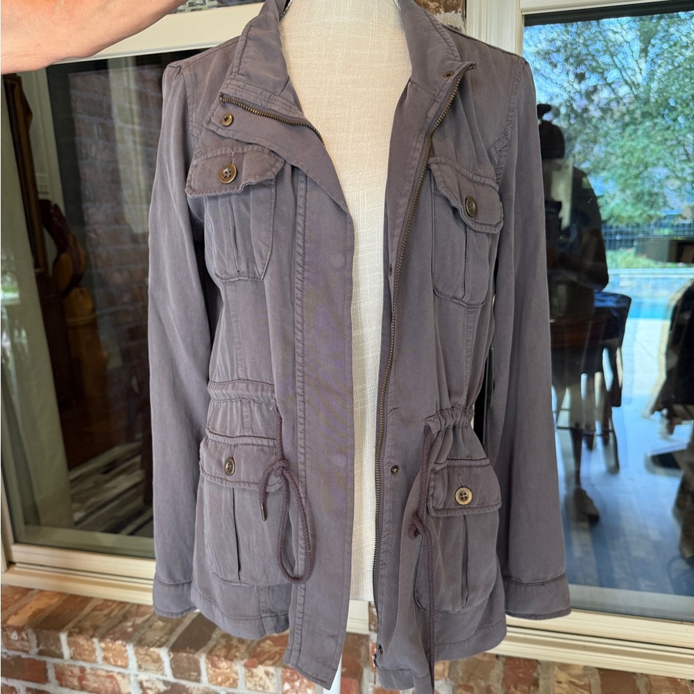 Black Label Women's Charcoal Utility Jacket